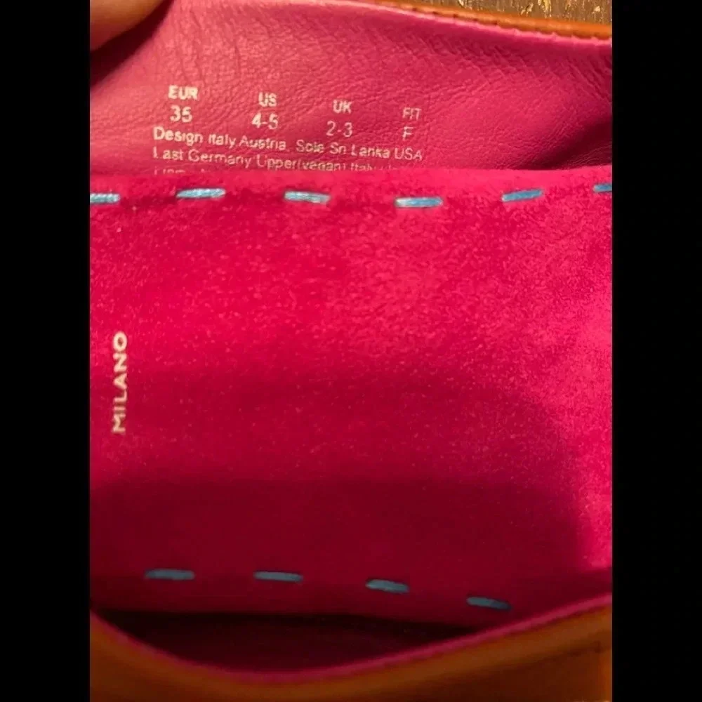 NWOT Soto Massini Terzettos Ballet Flats